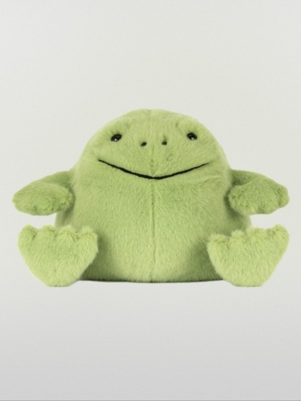 Jellycat Ricky Rain Frog Smiling Soft & Plush 4.7x5.1x5.5" BNWT Authentic